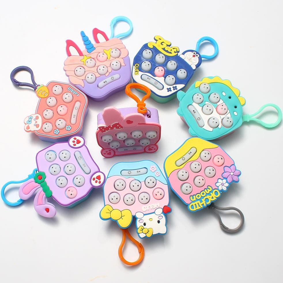 Cod Pop It Elektronik Mini Up Press Game Otomatis Fidget Toys Light