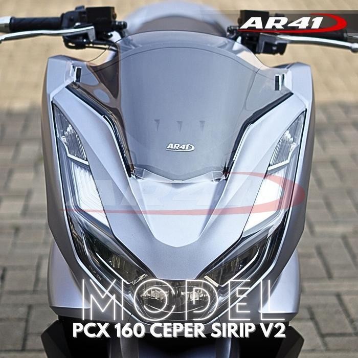Winshield Visor Pcx 160 Visor Pcx160 / Visor / Winshil Pcx New 160 Mod Original Dan Terpercaya