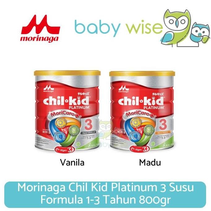

terbaru morinaga chil kid platinum 3 susu formula anak 1-3 tahun 800gr