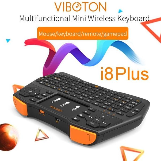 VIBOTON i8 Plus Wireless KEYBOARD Computer Mouse Terlaris