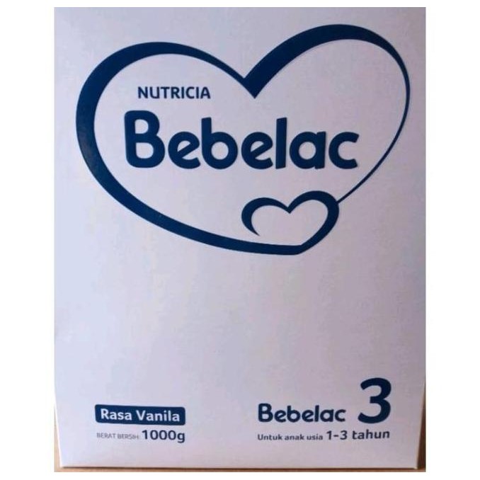 

terbaru bebelac 3 susu formula bayi madu vanila 1kg bubuk shopee