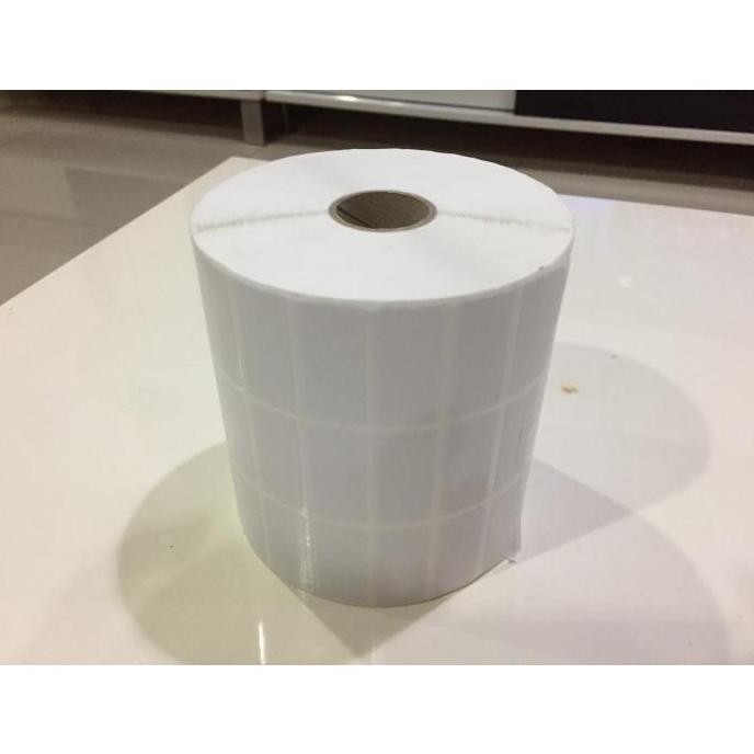 

Baru Label Bare 33X15Mm Semicoated 3 Line Isi 10000Pcs Core 1 Inch