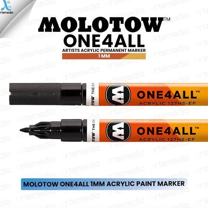 

SPIDOL PERMANEN WARNA MOLOTOW ONE4ALL 1MM ACRYLIC PAINT MARKER ORIGINAL DAN TERPERCAYA
