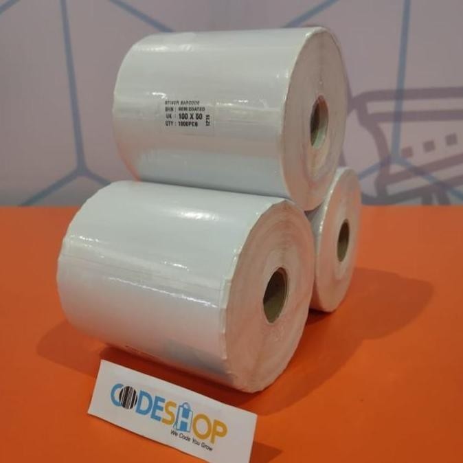 

Baru Label Semicoat 100X50Mm Stiker Resi E-Commerce Shopee/Tokopedia