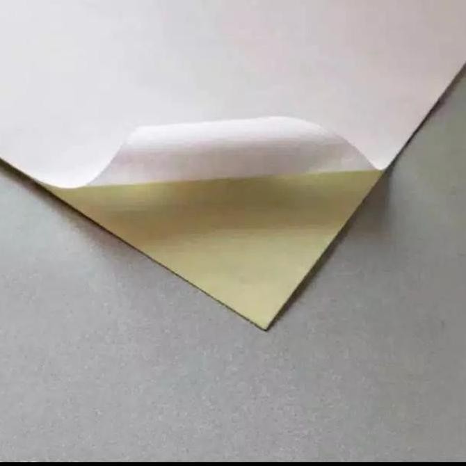 

Baru Kertas Stiker Hvs A4 Doff Isi 100 Lembar - Label Printing Inkjet