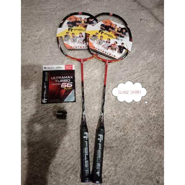 RAKET BADMINTON FELET AEROMARS 10 ORIGINAL 32 LBS