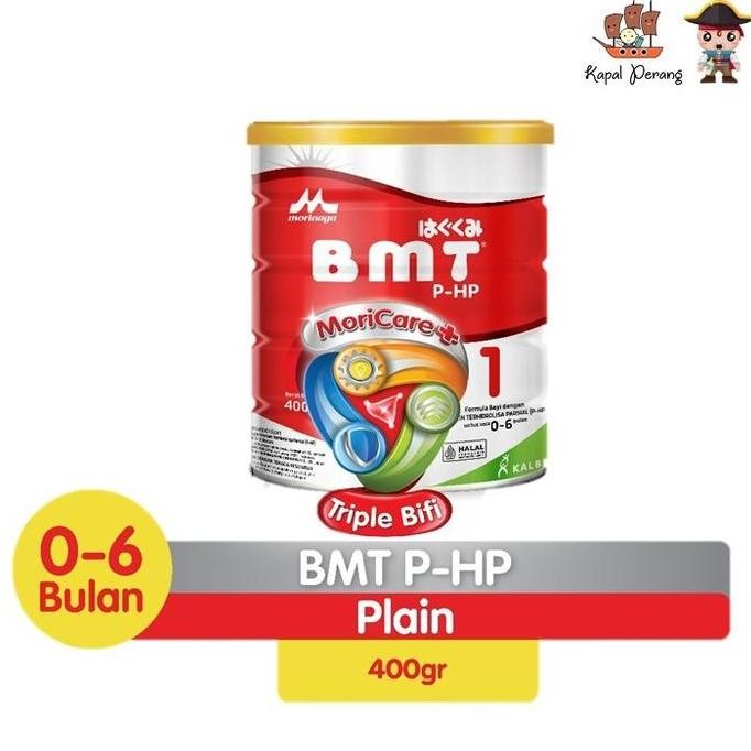 terbaru morinaga bmt php susu formula bayi 0-6 bulan 400gr tin