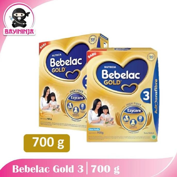 

terbaru bebelac gold 3 susu formula pertumbuhan anak 700g box