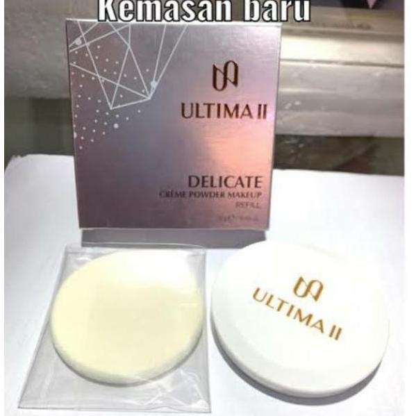 Asli Ultima II Delicate Creme Powder Makeup Refill Bedak Padat Shopee