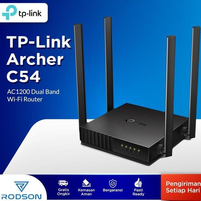 Tp Link Archer C54 Ac1200 Dual Band Wifi Router Tplink Archer C 54