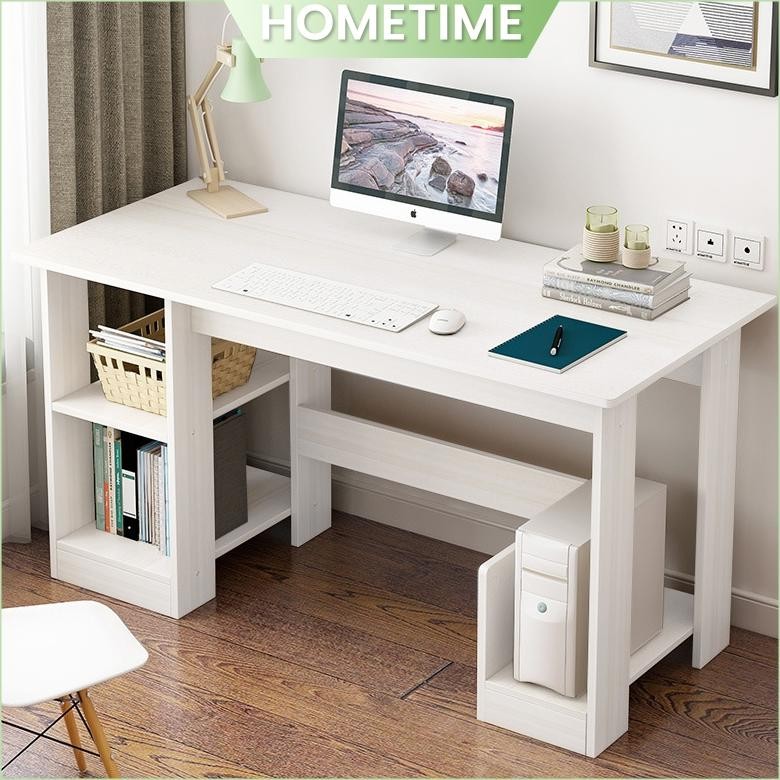 Meja Komputer Meja Gaming Meja Kantor Meja Belajar Meja Minimalis Putih