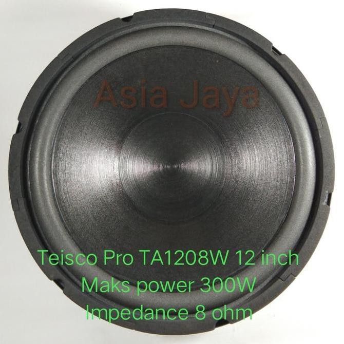 DISKON SPEAKER TEISCO PRO TA1208W ORIGINAL - SPEAKER KOMPONEN PROFESIONAL