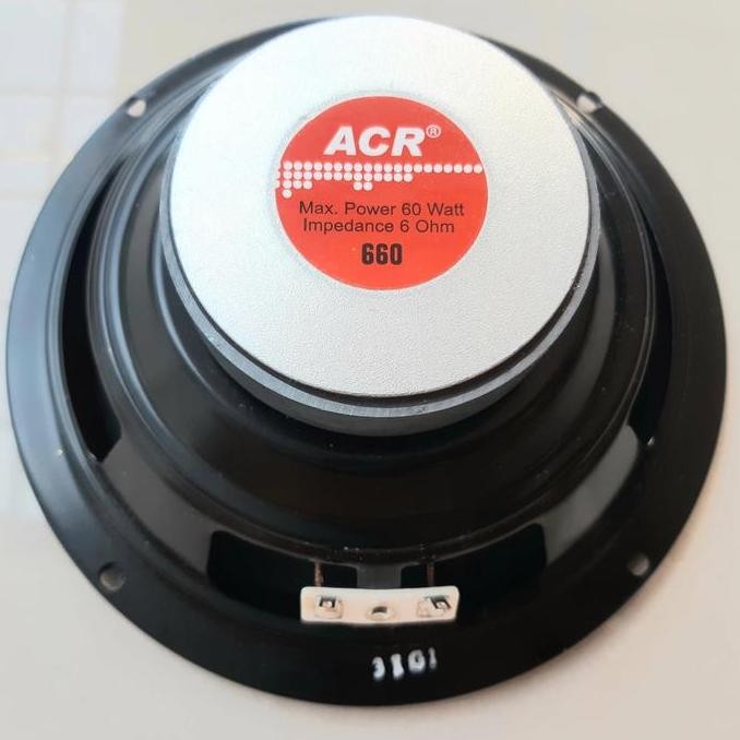 DISKON SPEAKER WOOFER 6 INCH ACR 660 KOMPONEN BASS - SPIKER ORIGINAL ACR