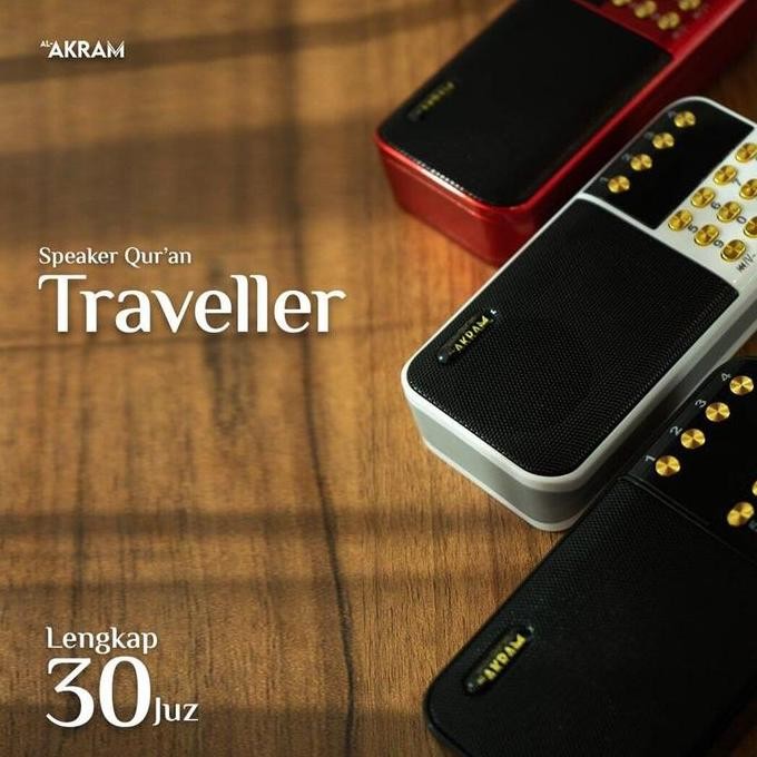 DISKON SPEAKER AL QURAN BLUETOOTH TRAVELLER POWERBANK AL AKRAM PORTABLE