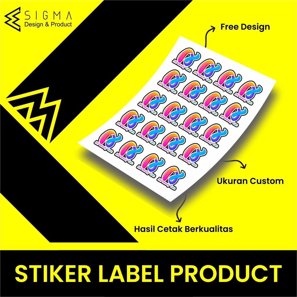 

Cetak Stiker Vinyl / Cetak Stiker Label Kemasan / Label Usaha Makanan / Cetak Label Minuman