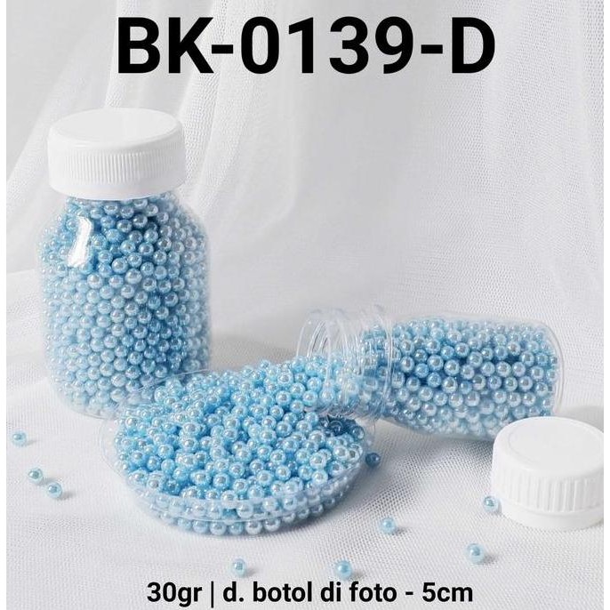 

Produk Unggulan] BK-0139-D Sprinkles sprinkle sprinkel 30gr 30 gram mutiara biru