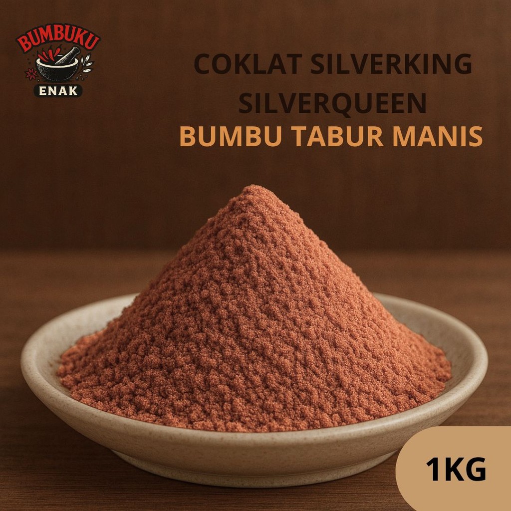 

Bumbu Tabur Manis Rasa Coklat Silverking Silverqueen 1Kg – Topping Serbaguna