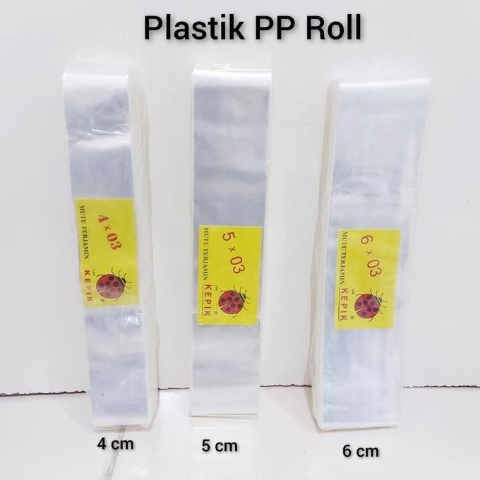

hanya disini] Plastik PP Roll 4 cm / 5 cm / 6 cm