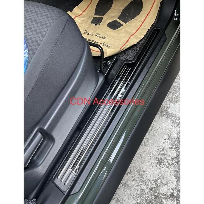 Sill Plate Jimny Jb74/Pelindung Pintu Jimny/Suzuki All New Jimny 2020