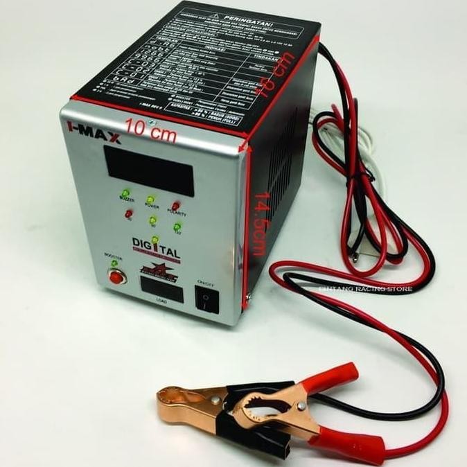 [Original] Digital Imax Battery Charger / Cas Aki Mobil BRT (40Ah) Terlaris