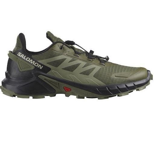 SALOMON SUPERCROSS 4 MENS TRAIL RUNNING  SPORT SHOES GREEN ORIGINAL DAN TERPERCAYA