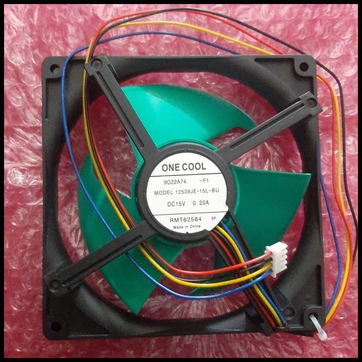 FAN KIPAS KULKAS SHARP INVERTER DC15V 4 KABEL