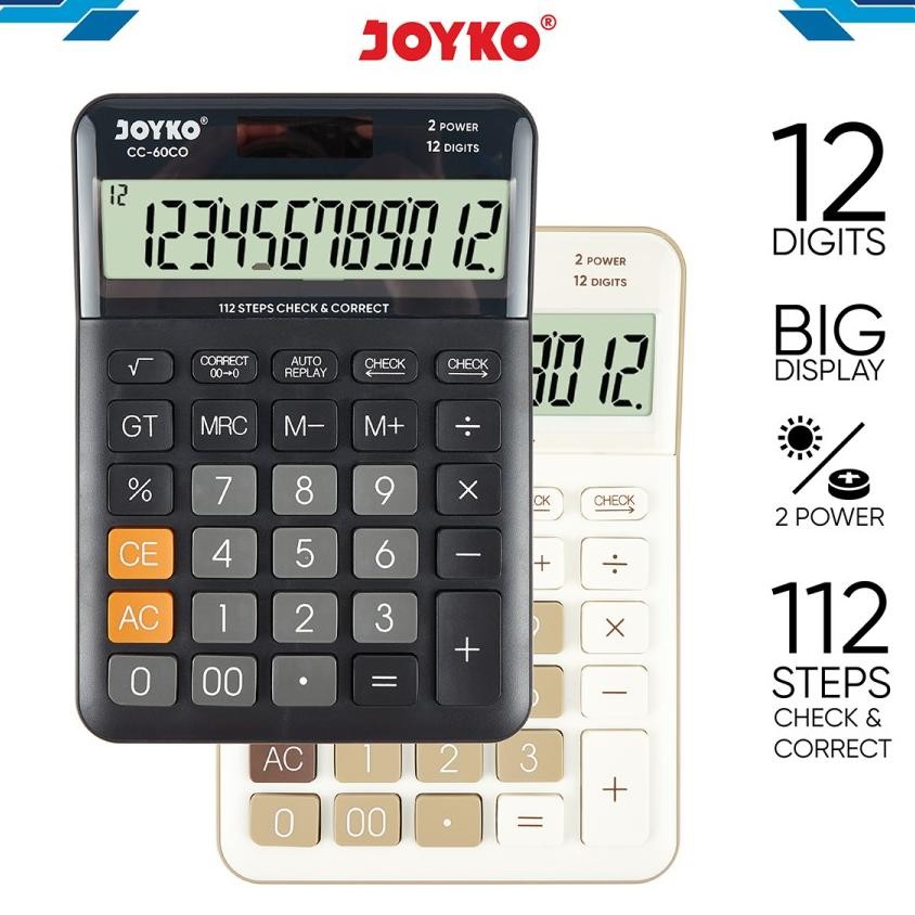 

Calculator Kalkulator Joyko Cc60Co