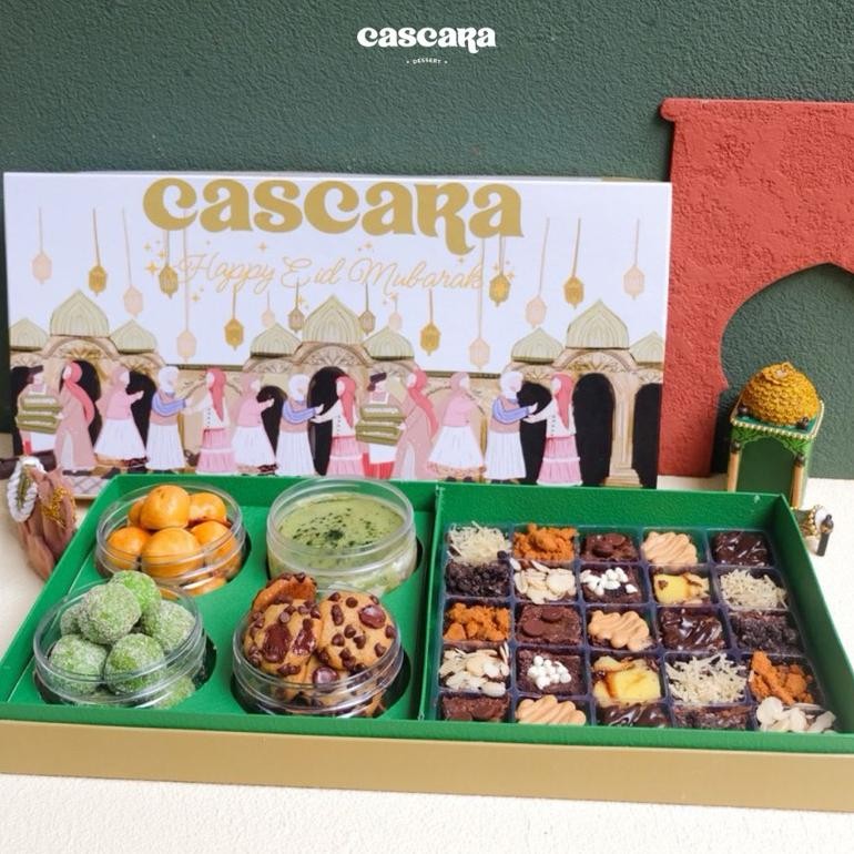 

Cascara Cookies - Eid Mubarak Ramadhan Hampers Fudgy Brownies dan Soft Cookies Lebaran Idul Fitri