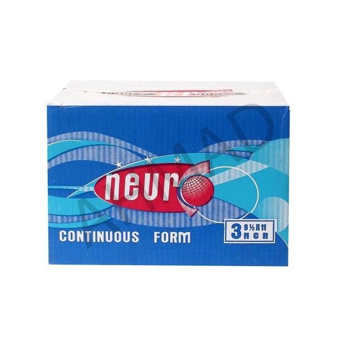 

TERBARU - Continous Form 91/2 x 11 3 Ply [K3 Neuro] NCR / Kertas Komputer