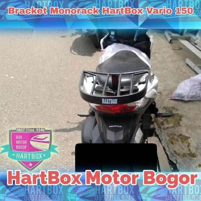 Bracket Monorack Honda Vario 125 150 new dudukan behel box givi shad