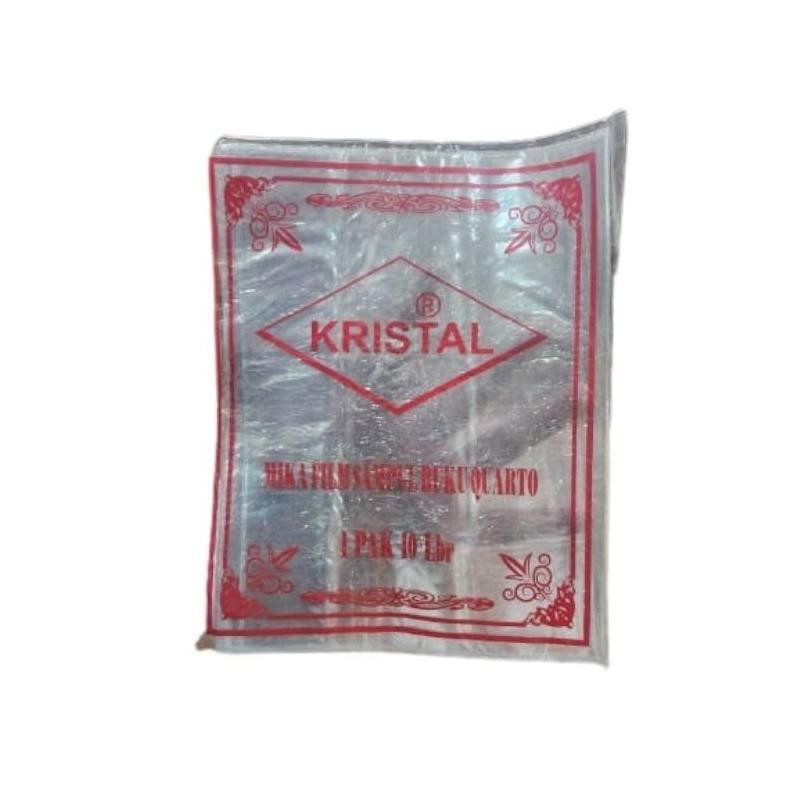 

Sampul Sampul Buku Tulis Mika Merk Kristal 1 Pak isi 10 Lembar