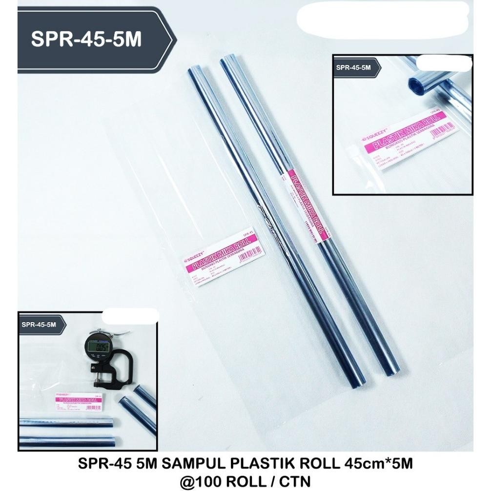 

Sampul Buku Plastik Mika Quarto Boxy Roll 34 cm / 45 cm x 5 Meter Tebal