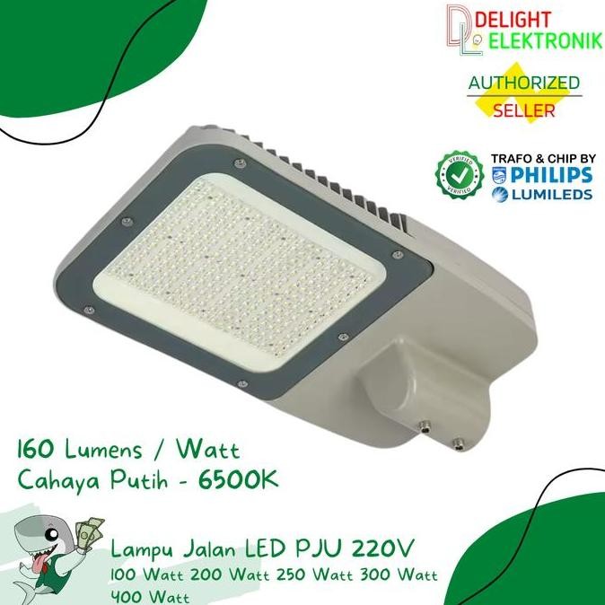 Lampu Jalan Led Pju 220V High Quality Chip Trafo By Philips 100 200 250 300 400W Watt