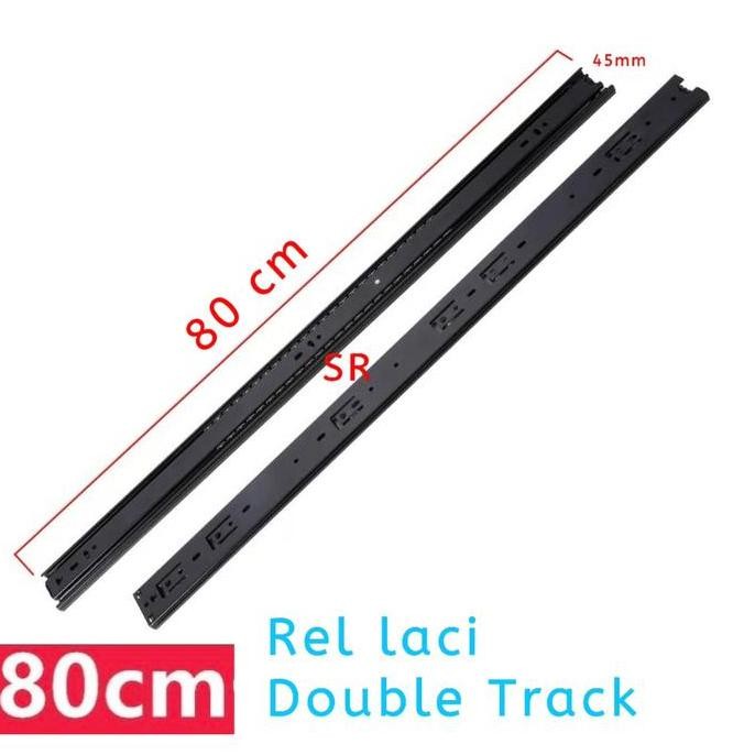 Rel Laci 80 cm Double Track Full Extension