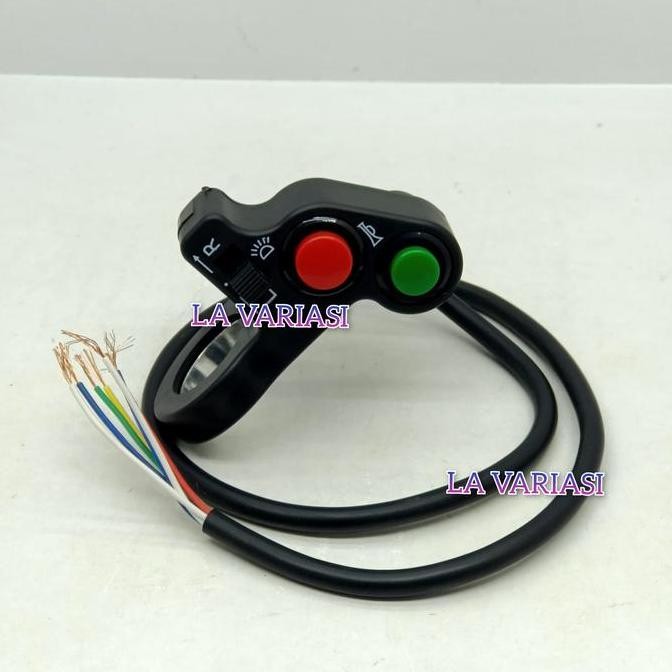 Saklar kiri variasi motor sein klakson on off lampu