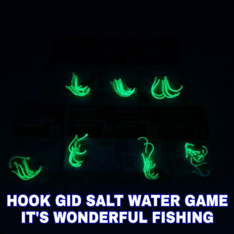 kail hammerhead light jigging hook gid Nugi