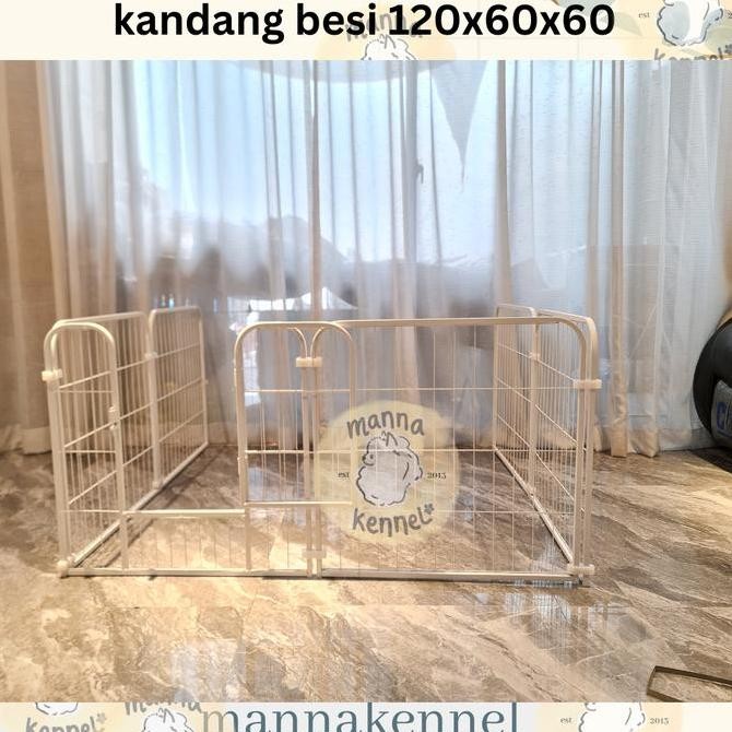 ready kandang anjing pagar besi smart fence minimalis korea basic fence