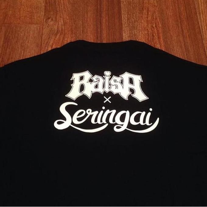 Murah Kaos Raisa X Seringai Original Merchandise