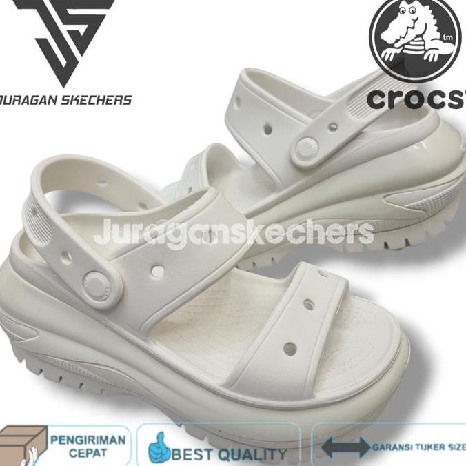 CLASSIC MEGA CRUSH CLOG SLIDE/MEGA CRUSH CLOG SLIDE/CROCS WANITA