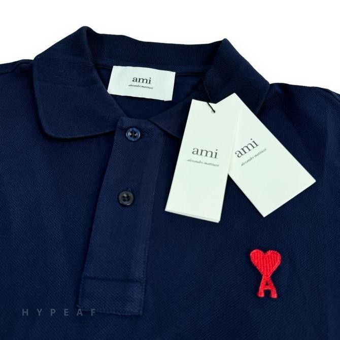 Sale Ami Alexandre Mattiussi Ami De Coeur Polo Shirt