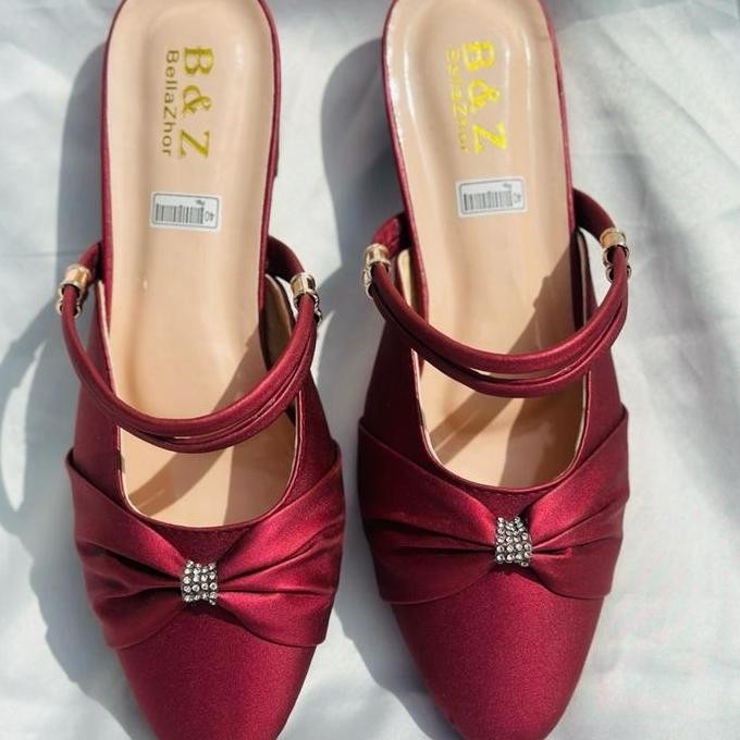 Sandal selop wanita terbaru kekinian BP-07 size 37s/d42 jumbo COD realpick100% Pesta Karet Shoes