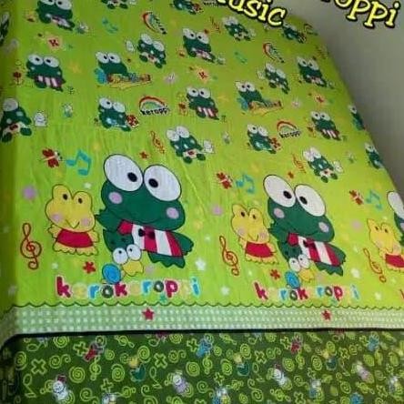 [Promo Diskon] Sprei Karakter Keropi 180X200 Cm [Terlaris]