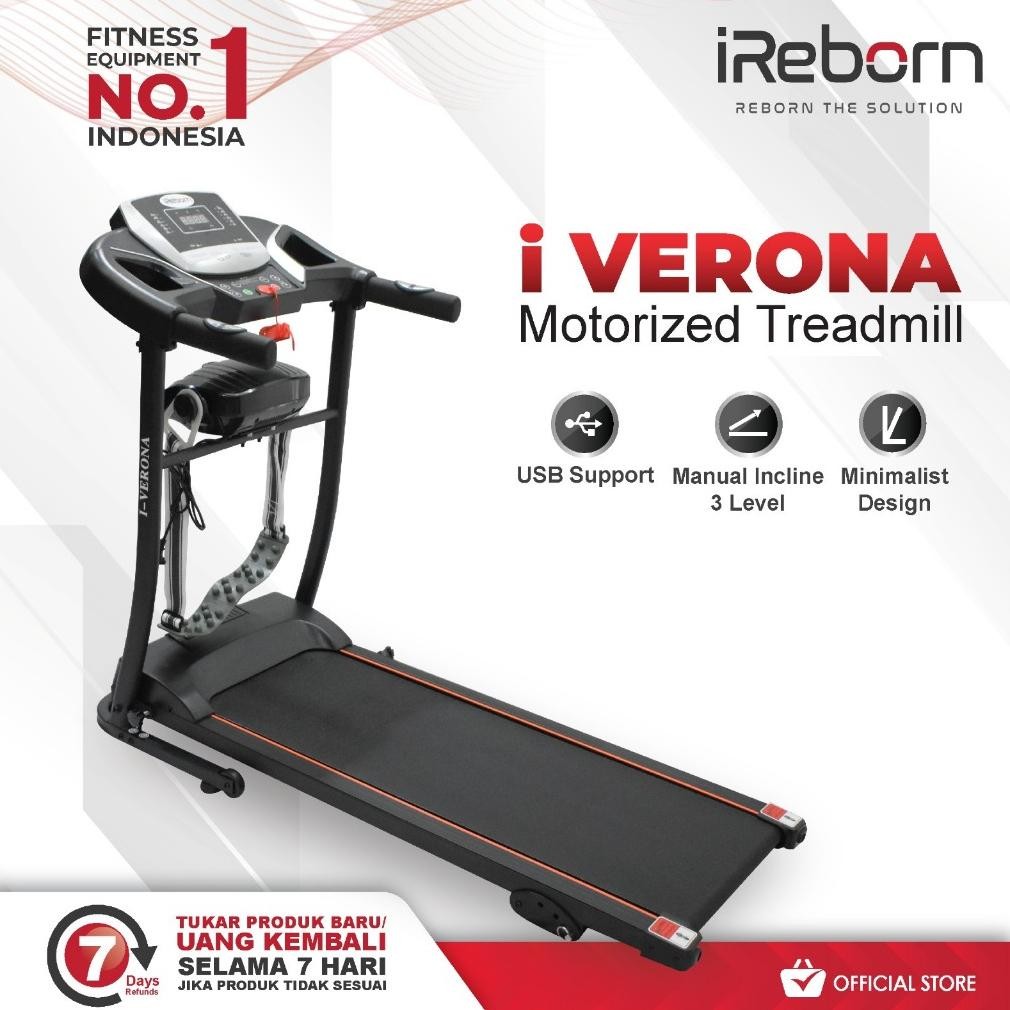 Alat Fitness Treadmill IReborn I-Verona (BANDUNG) Nugi