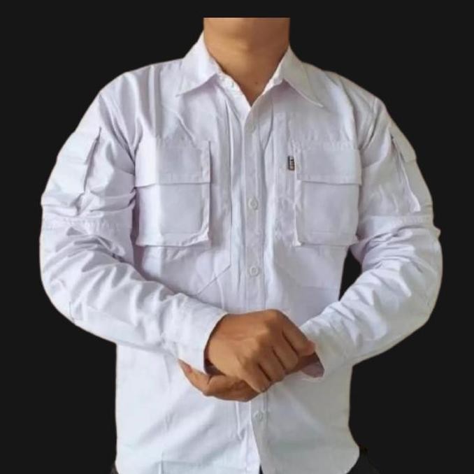 Promo Kemeja Tactical 511 Warna Putih