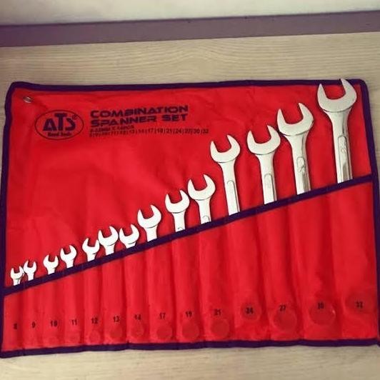 TERBARU - Ats kunci ring pas set 14pcs(8-32mm)