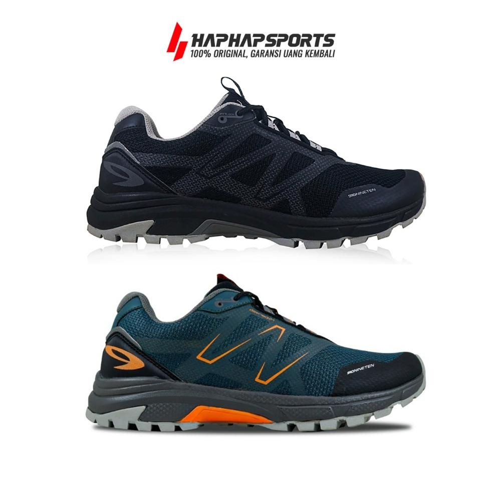 Sepatu Trail Running 910 Nineteen Yuza Evo Abu Muda Nugi