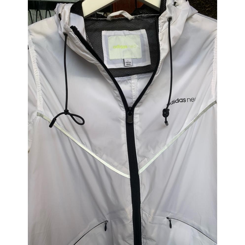 Murah Adidas Neo White Jacket - Adidas Neo Jacket Uni | Adidas Neo Jacket Waterproof Anti Air | Adid