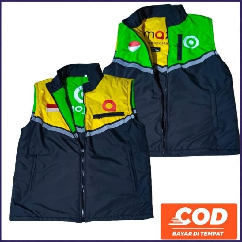 Murah Rompi Bolak Balik Maxim Gojek  Terbaru