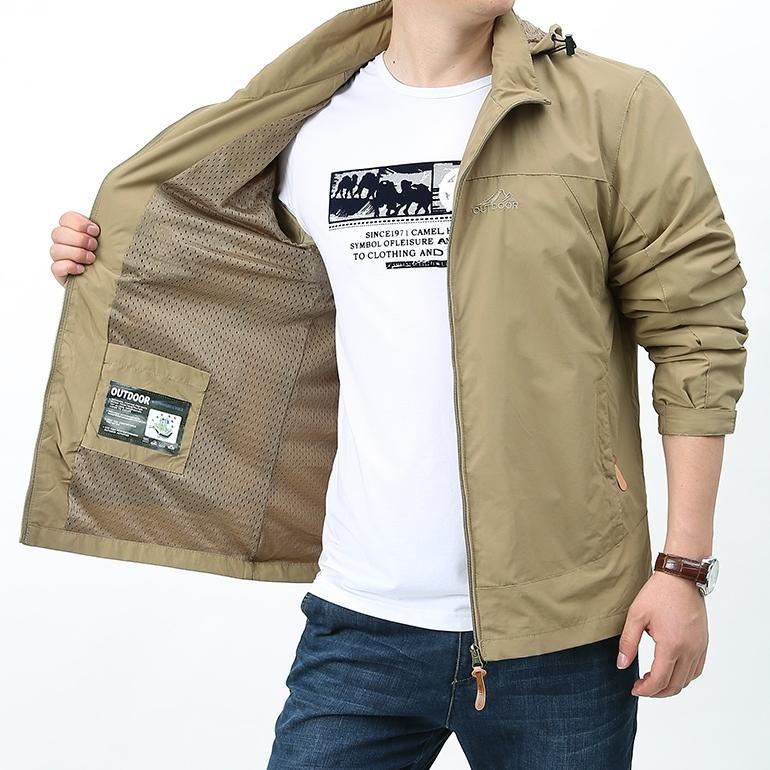 Murah Jaket Motor Pria / Jaket Casual Simple Original / Jaket Hoodie Pria Waterproof / Jaket Bomber 