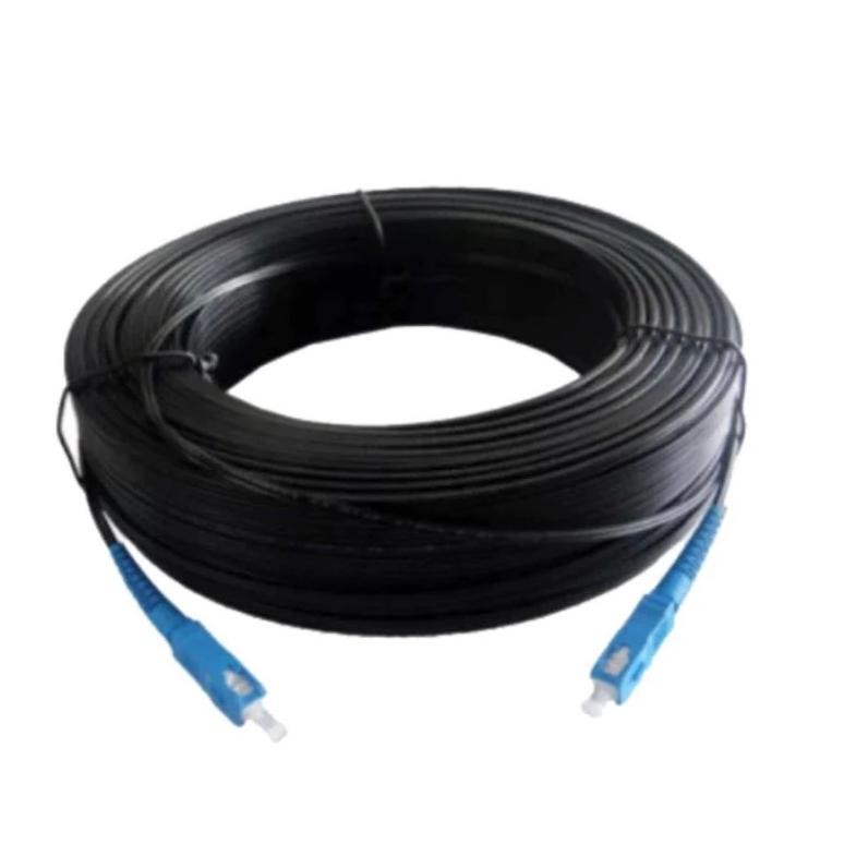 Murah Kabel Drop Core Fiber Optik/Kabel Precon Fo 100M/0M/10Mmeter 1Core 3 Seling